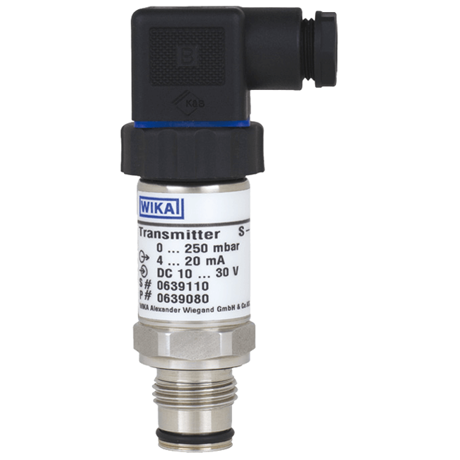 WIKA Flush Pressure Transmitter for Viscous and Solids-Containing Media, Model S-11